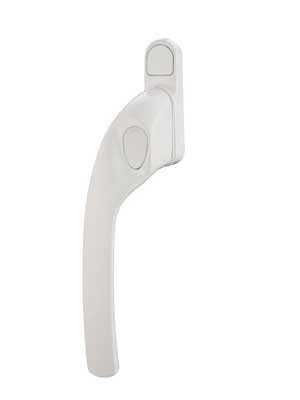 Klamka do okien odgięta w lewo