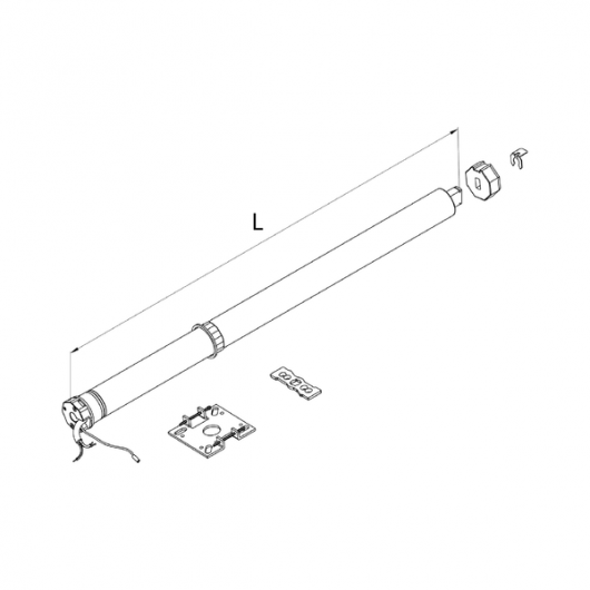 Aluprof DM35R 10-17 Silnik